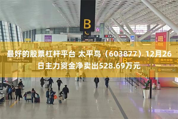 最好的股票杠杆平台 太平鸟（603877）12月26日主力资金净卖出528.69万元